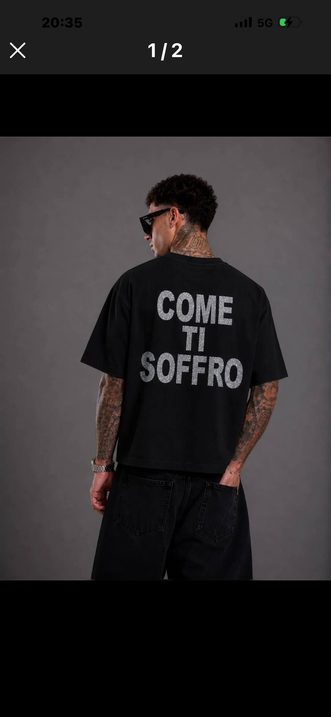 Come ti soffro, glitter