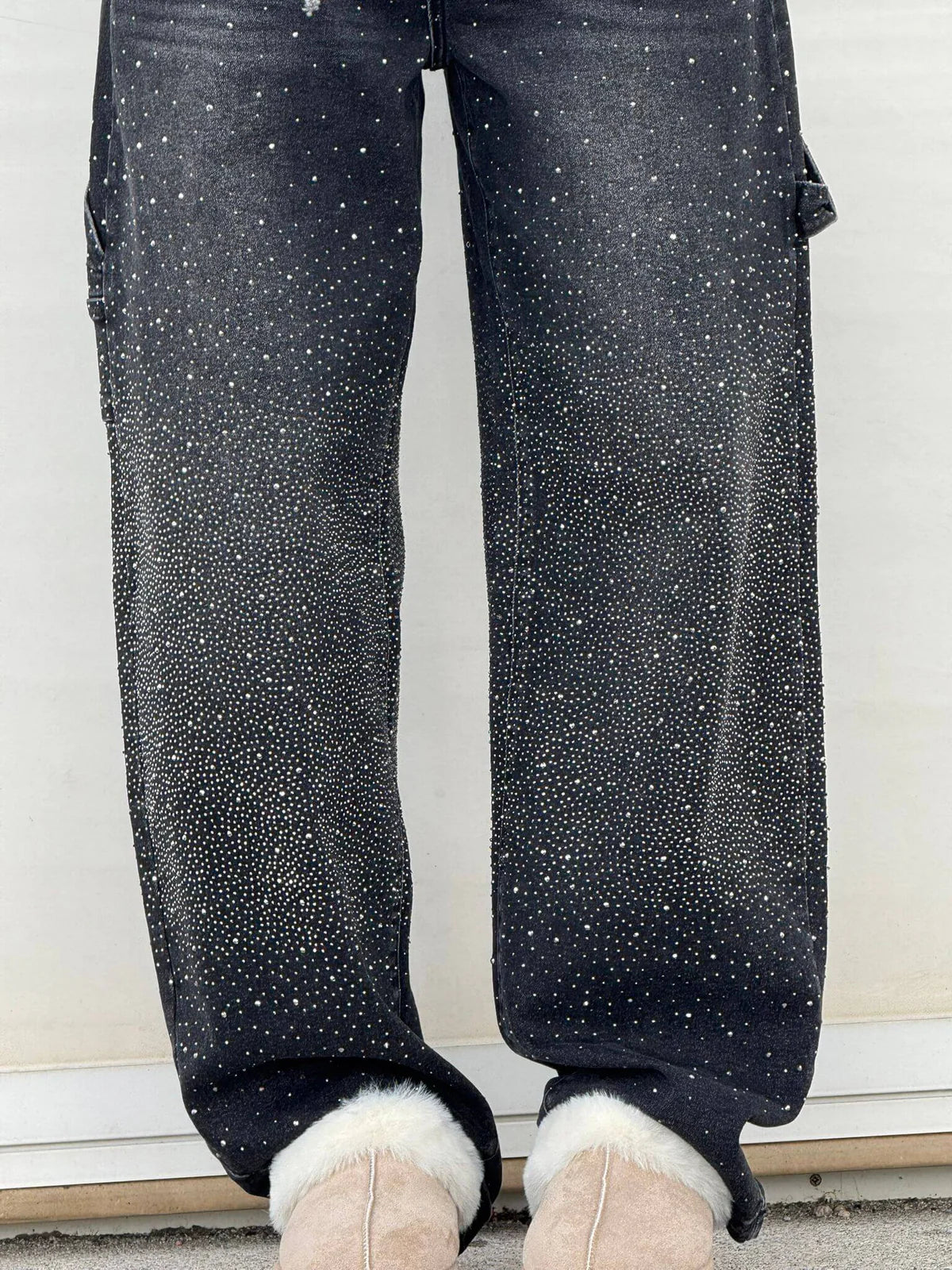 Jeans Ballon strass
