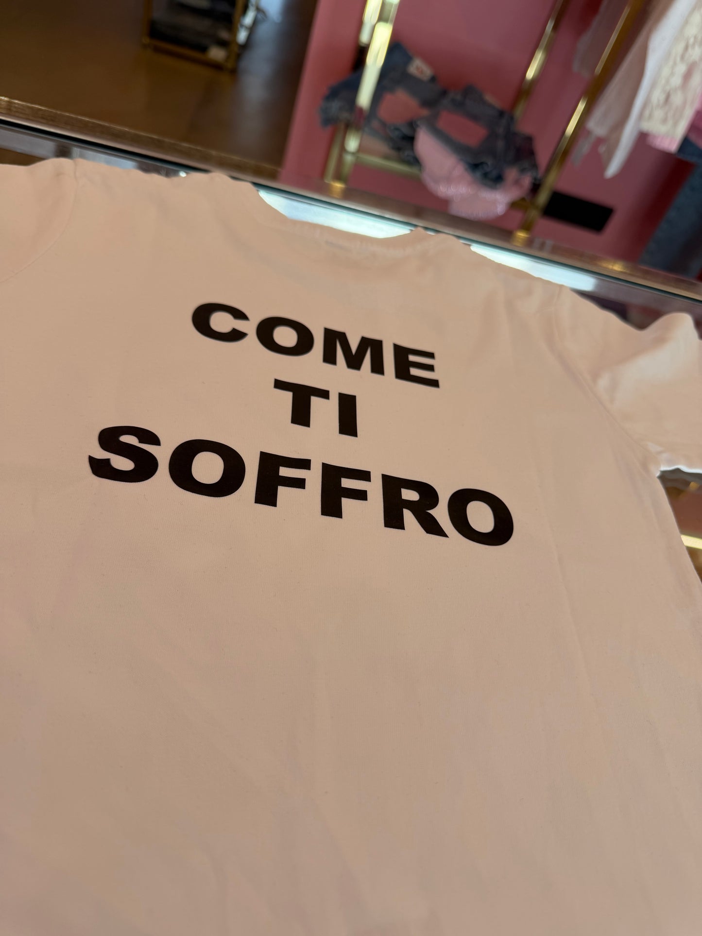 T-shirt, bimba/o COME TI SOFFRO 