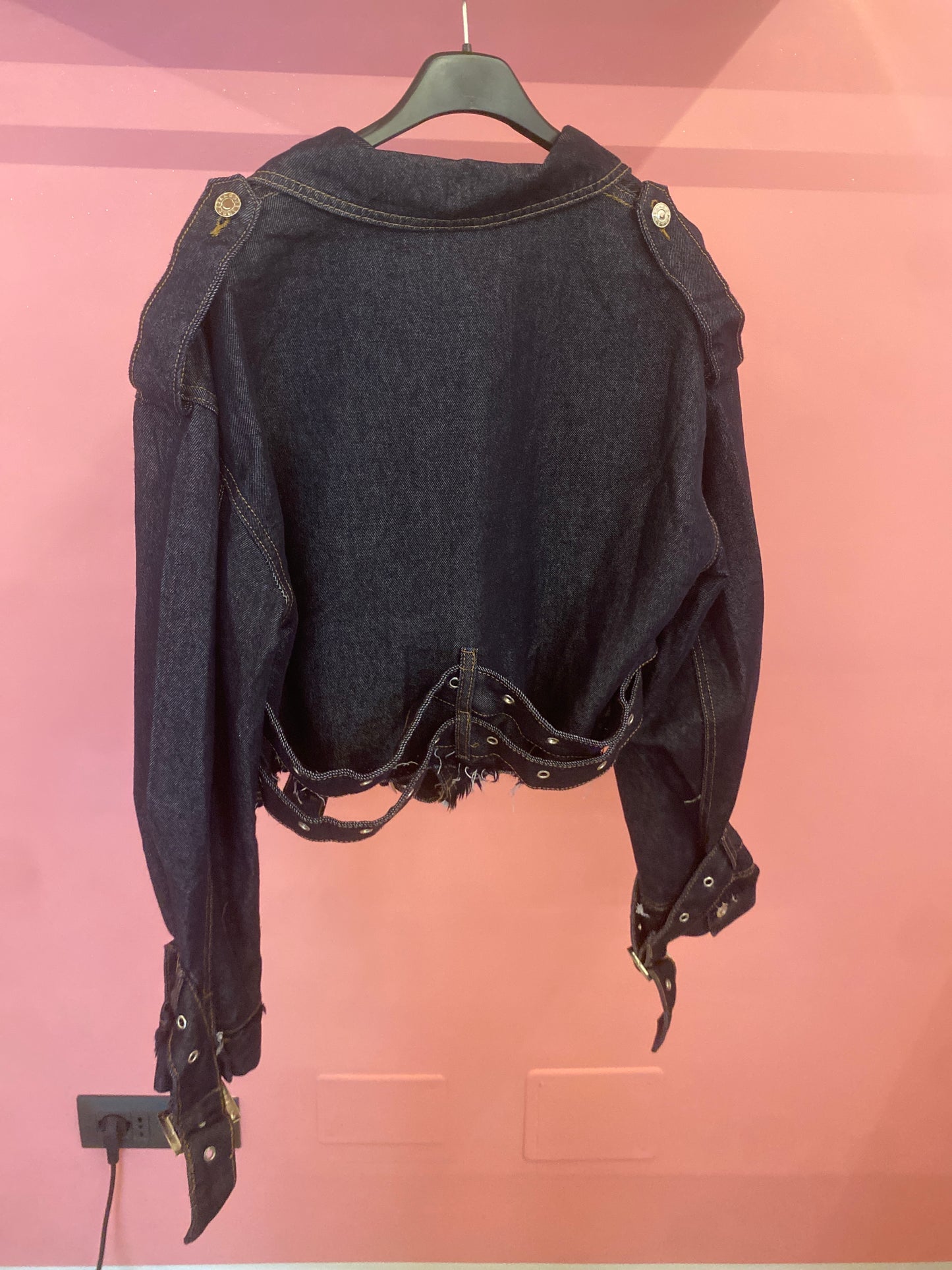 Giacca Denim lacci