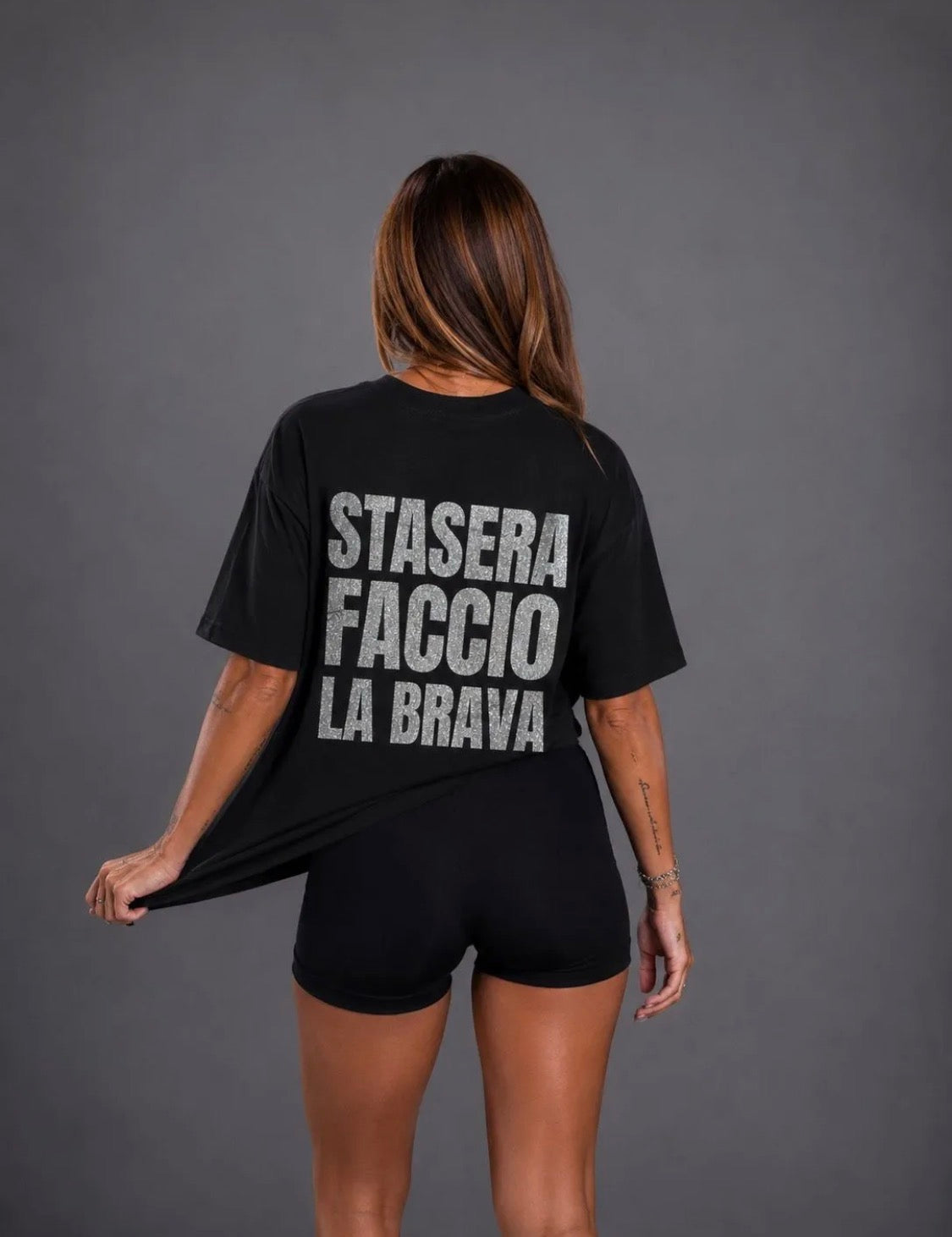 STASERA FACCIO LA BRAVA glitter