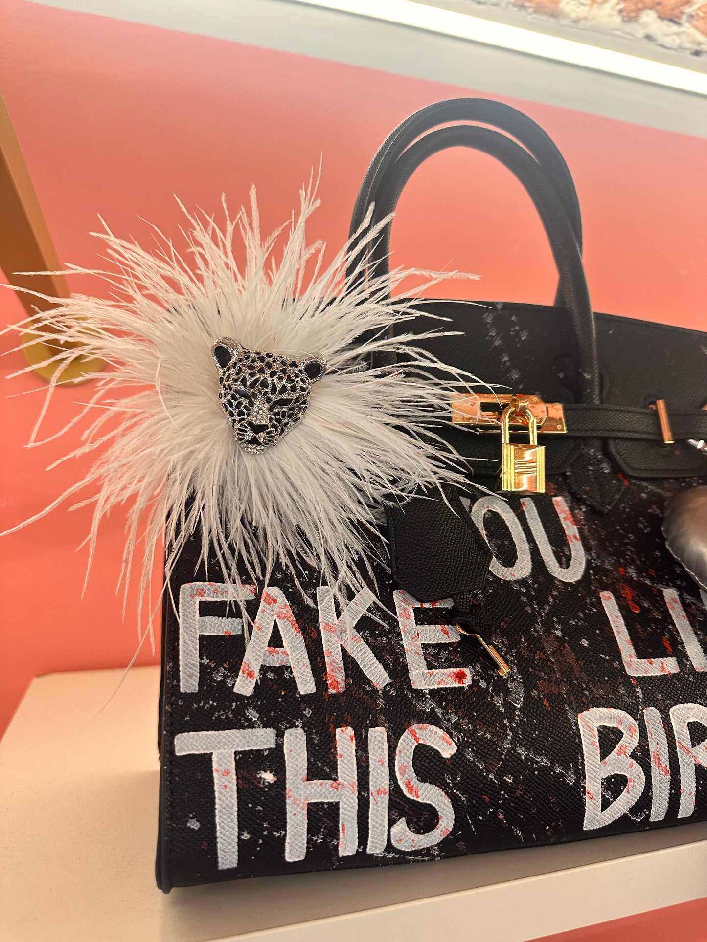 Birkin nera argento