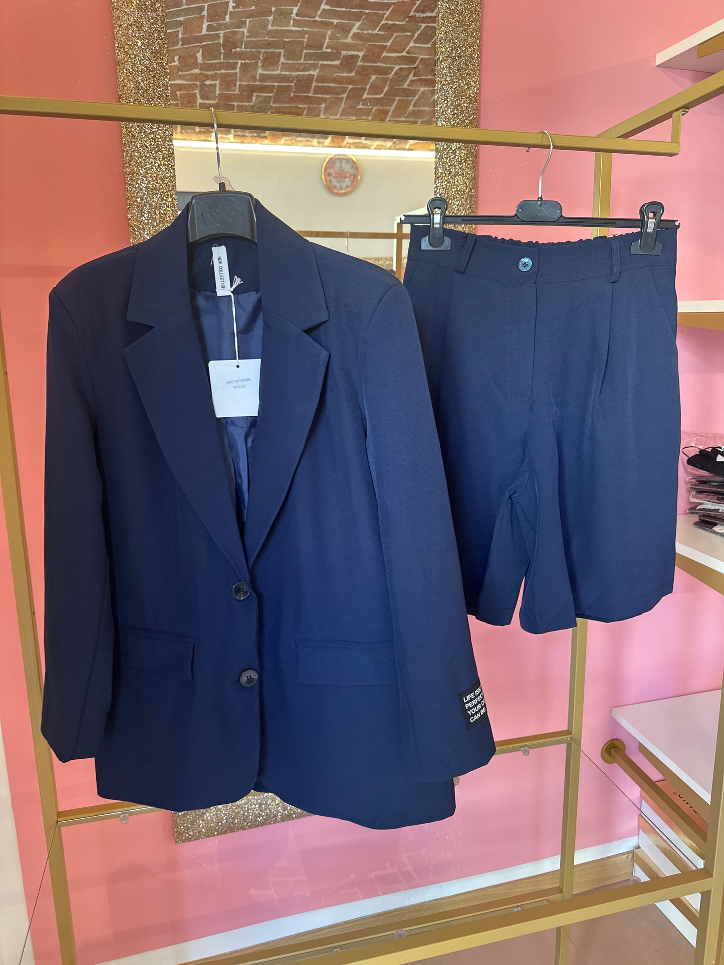 Tailleur bermuda