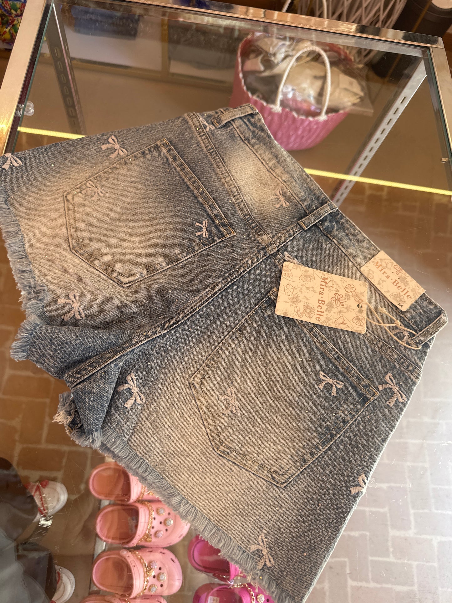 Pantaloncini fiocco 