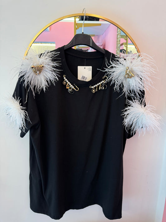 T-shirt chiara 🖤