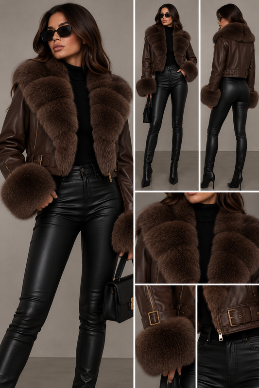 Giacca ecofour  marrone