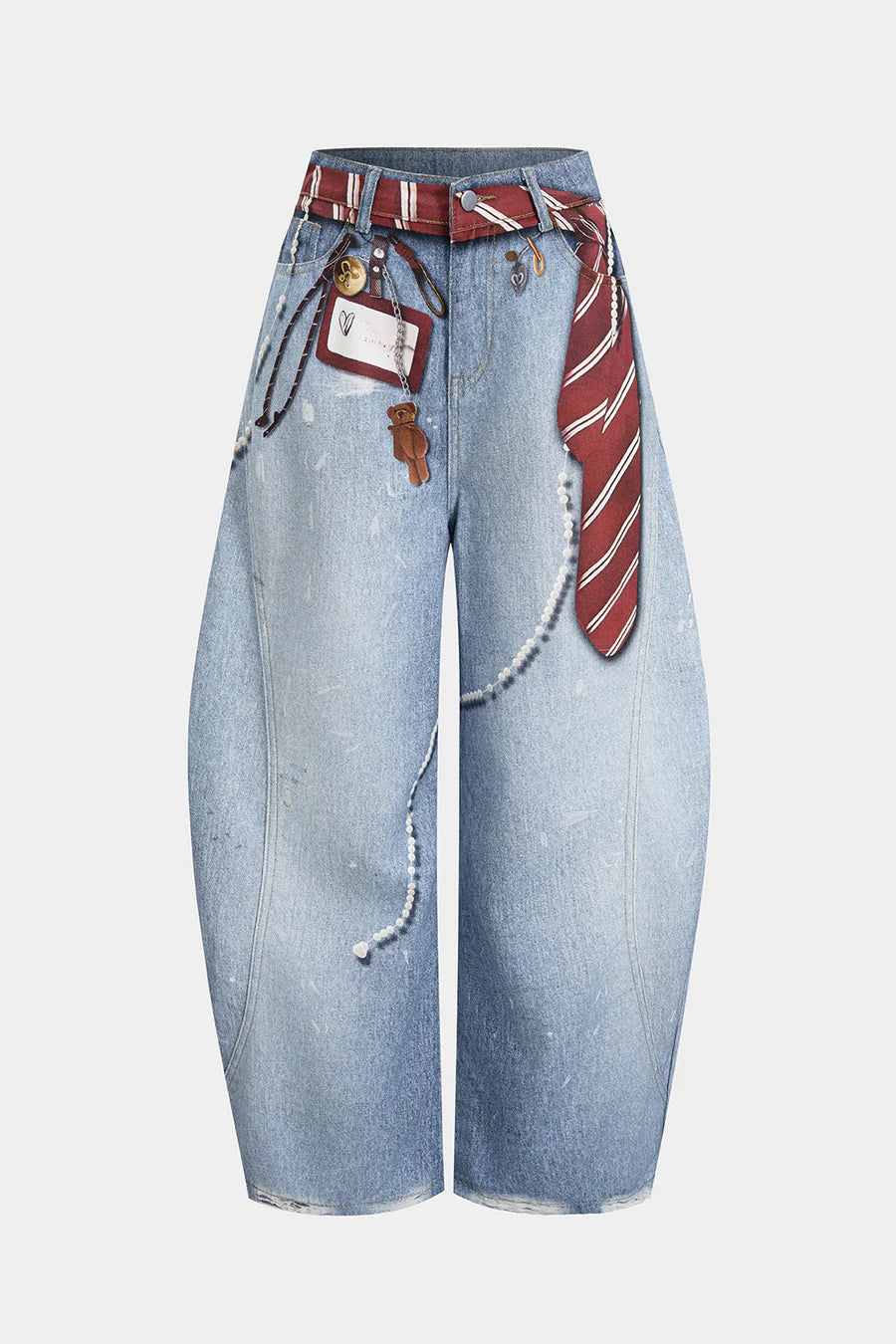 Jeans cravatta