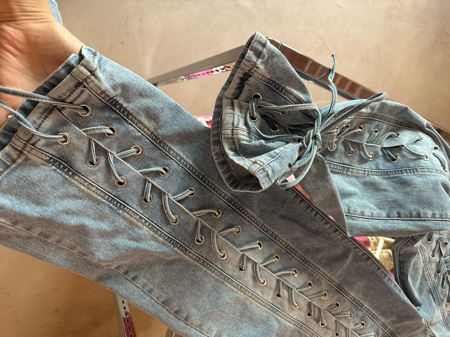 Jeans treccia