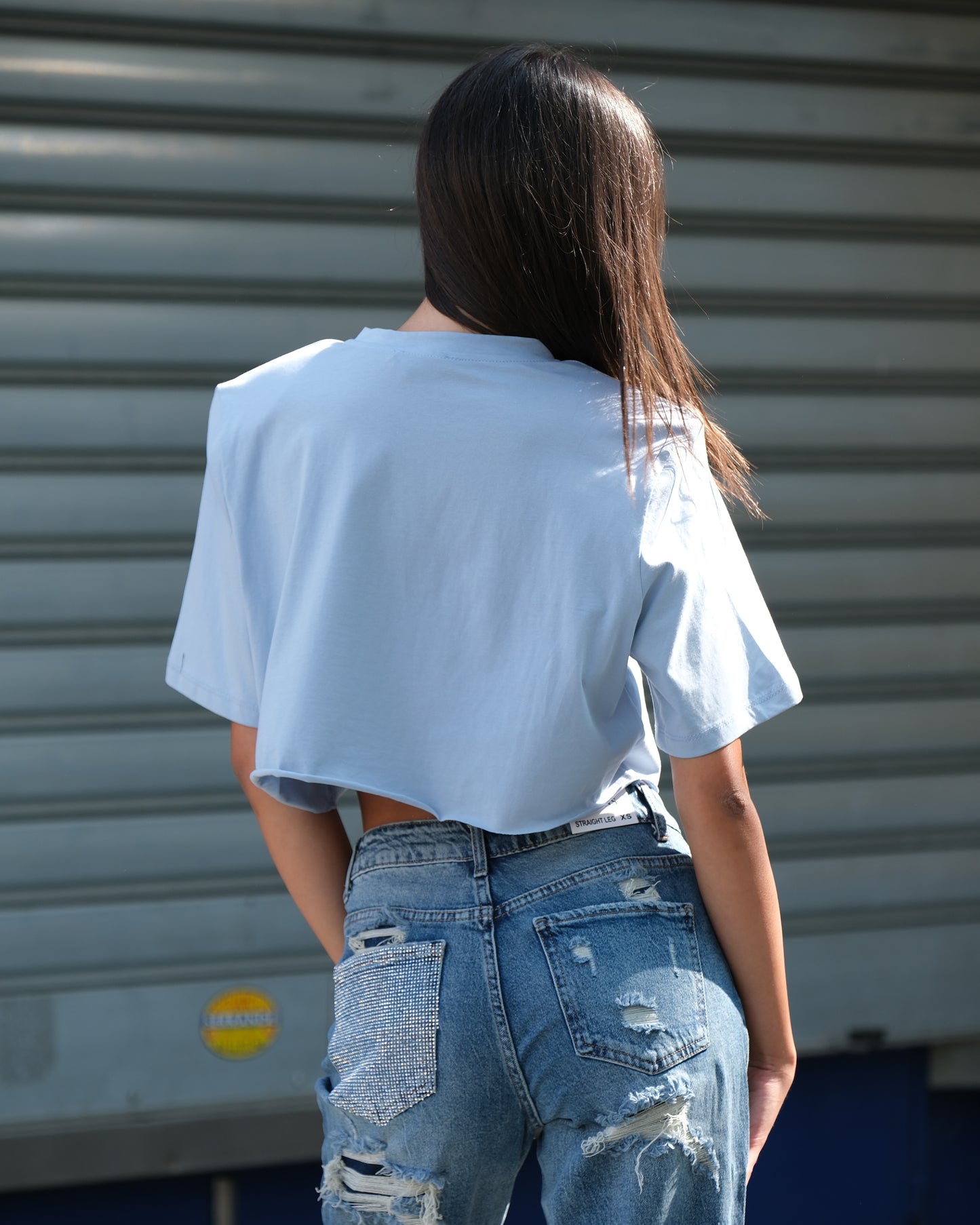 Jeans galassia argento