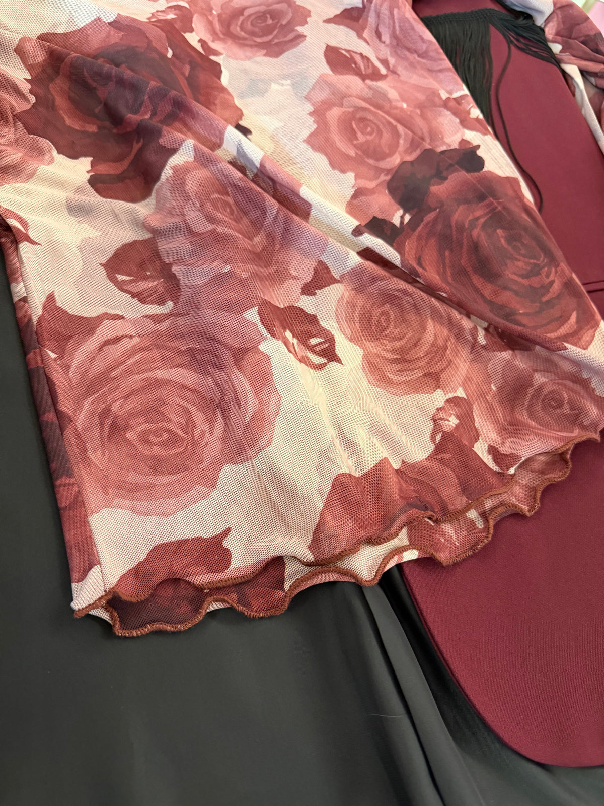 Maglia con rose