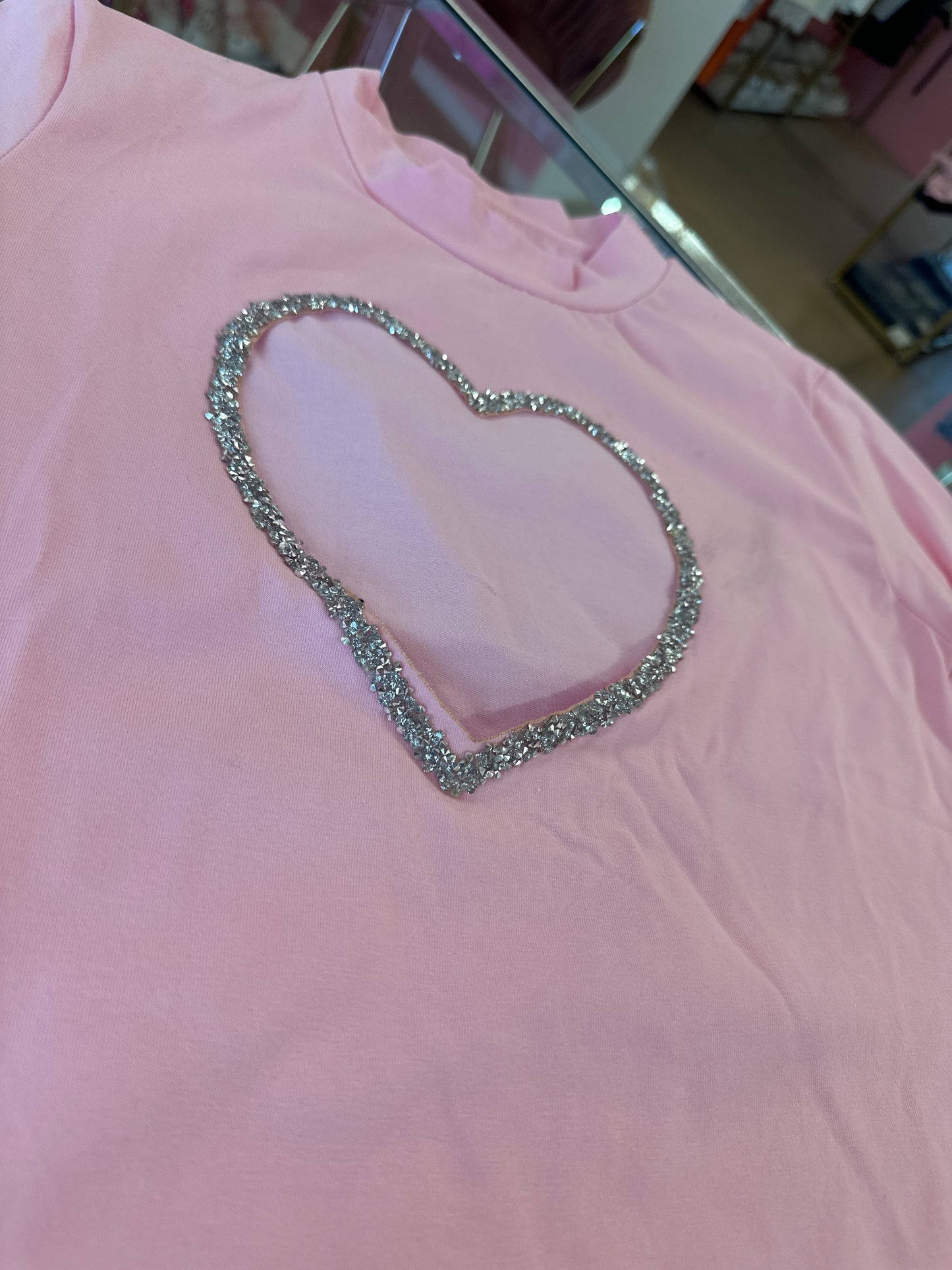 T-shirt, cuore bimba