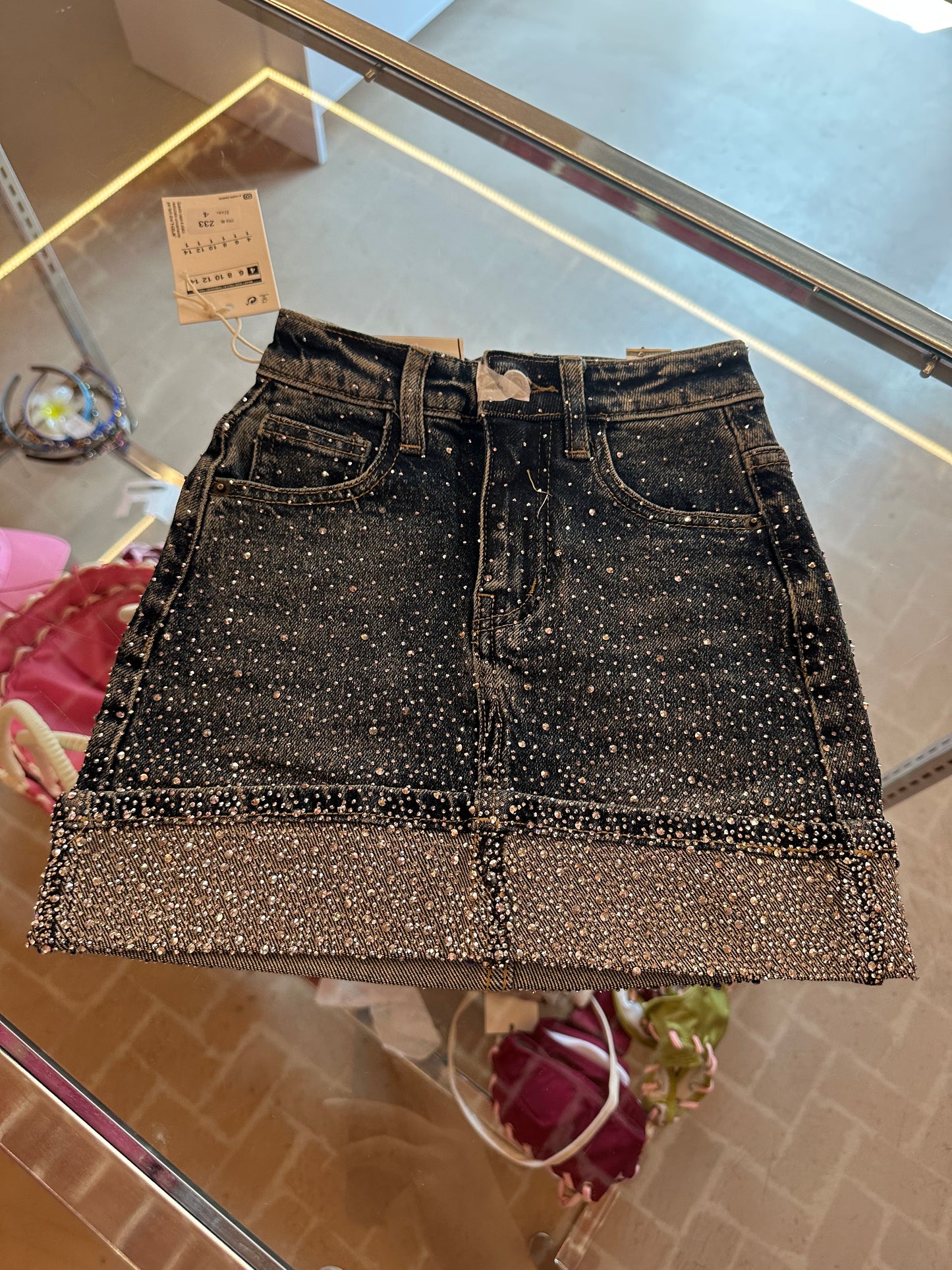 Gonna strass