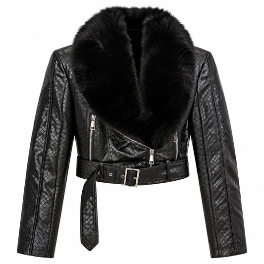 Giacca eco pelle ￼ ￼