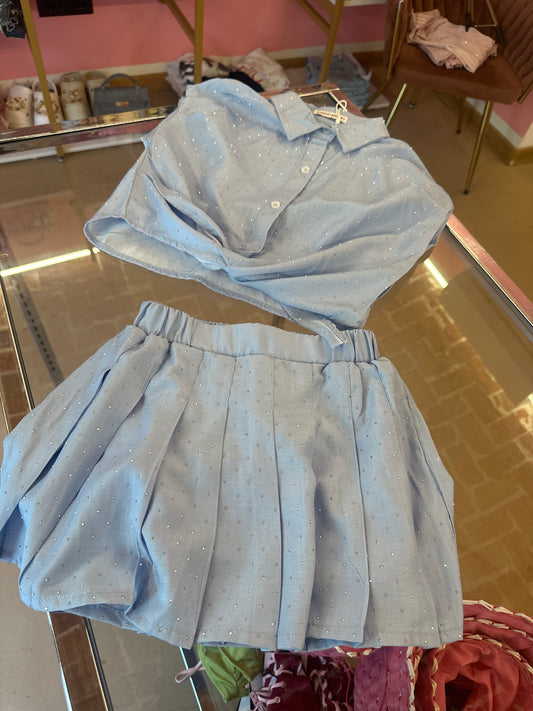 Completo azzurro