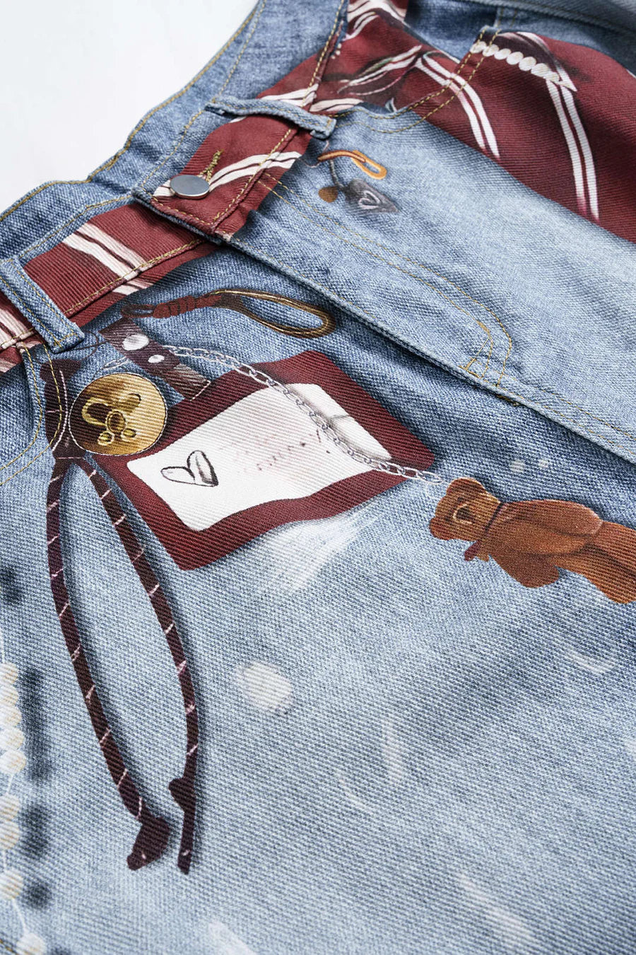 Jeans cravatta