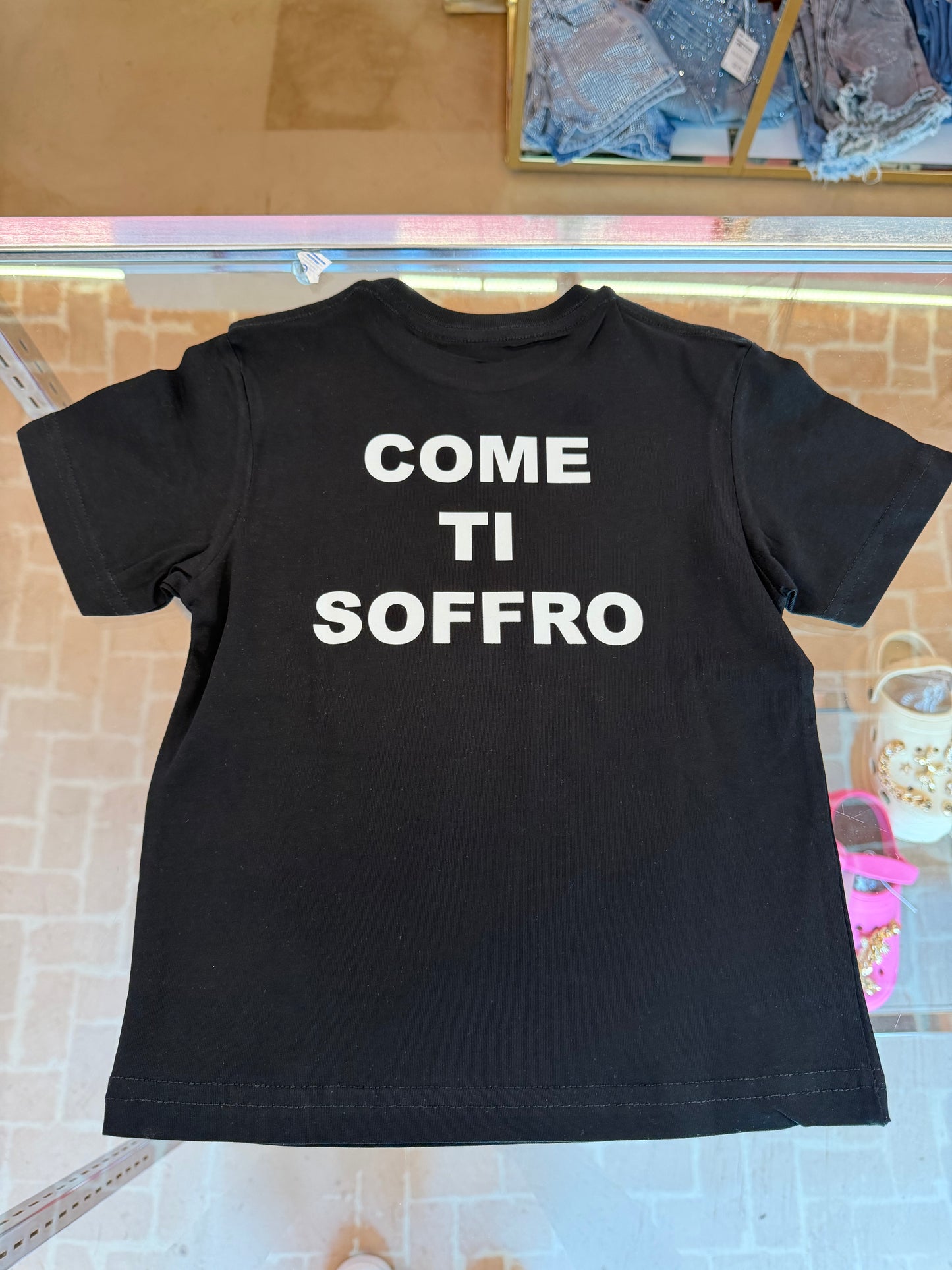 T-shirt, bimba/o COME TI SOFFRO ￼