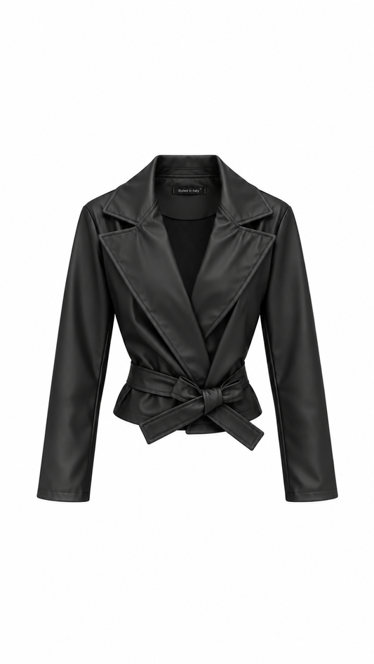 Giacca eco pelle