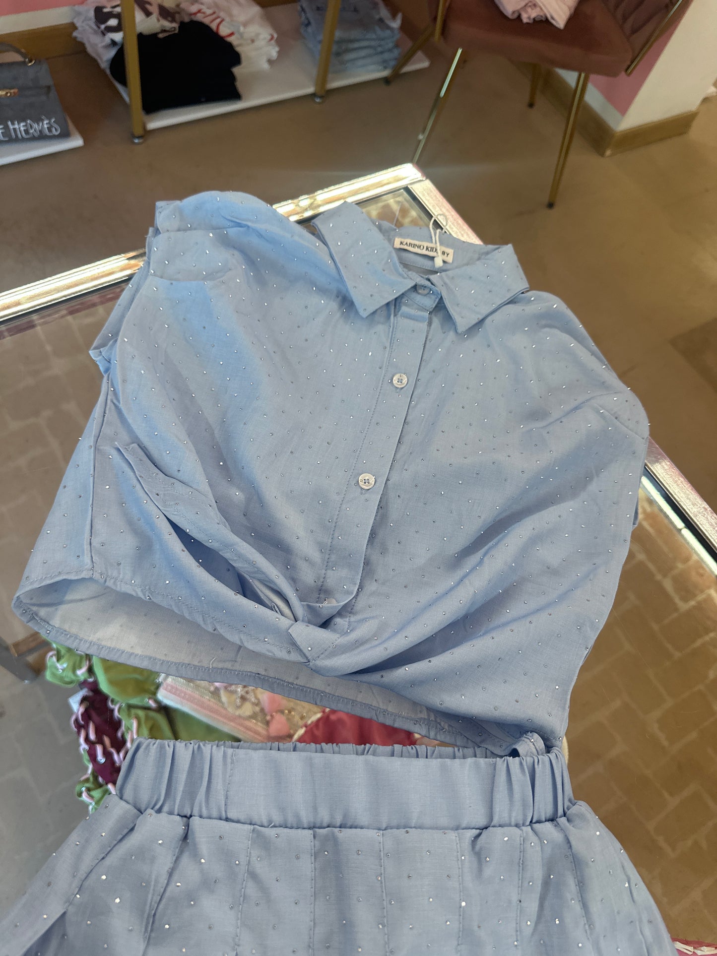 Completo azzurro