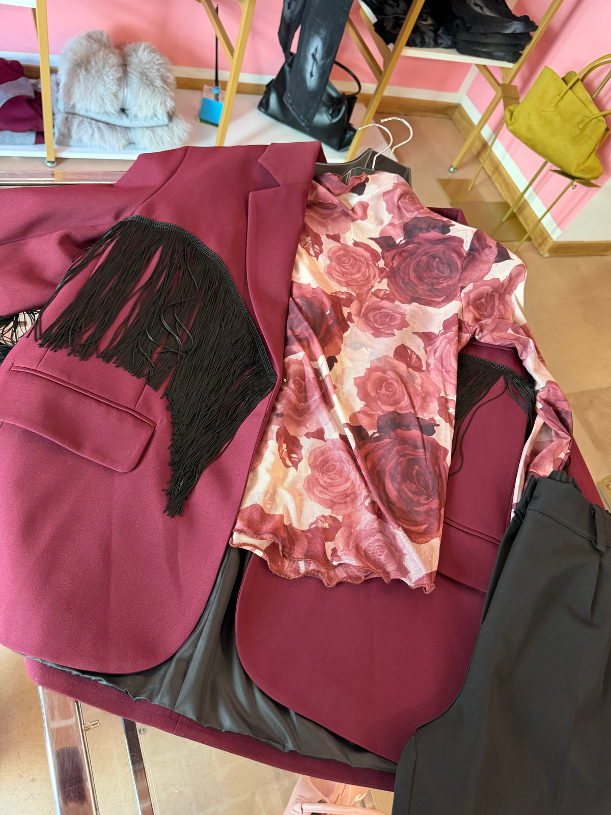 Maglia con rose