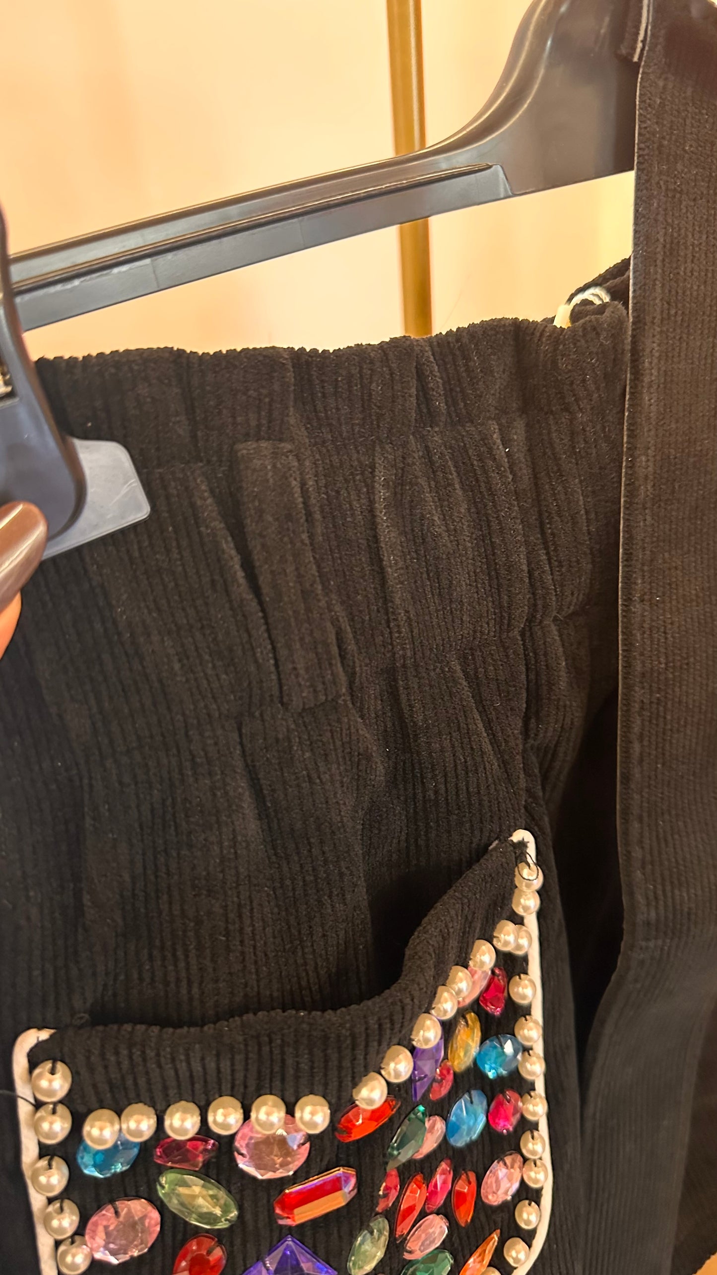 Pantaloncino velluto