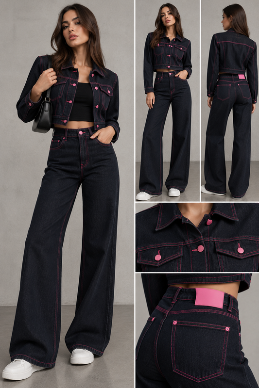 Giacca jeans Queen