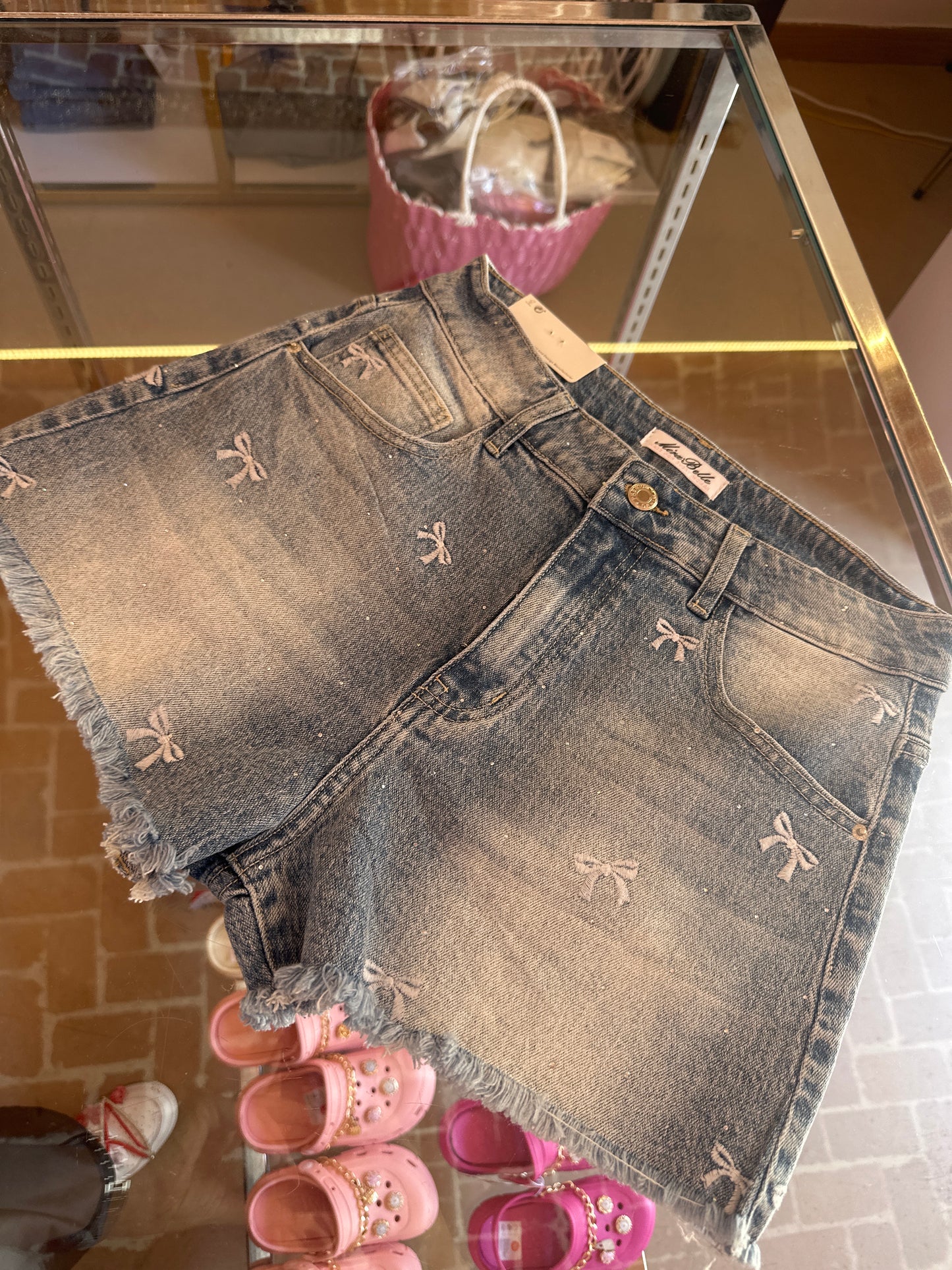 Pantaloncini fiocco ￼