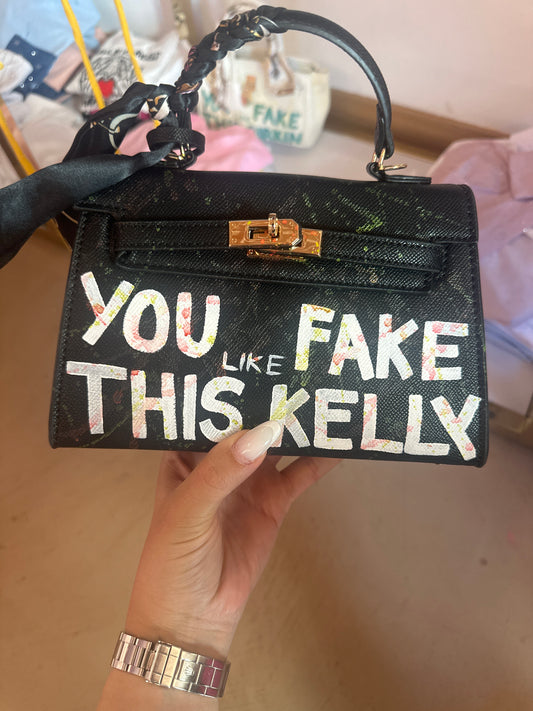 Kelly nera 🕶️ con schizzi