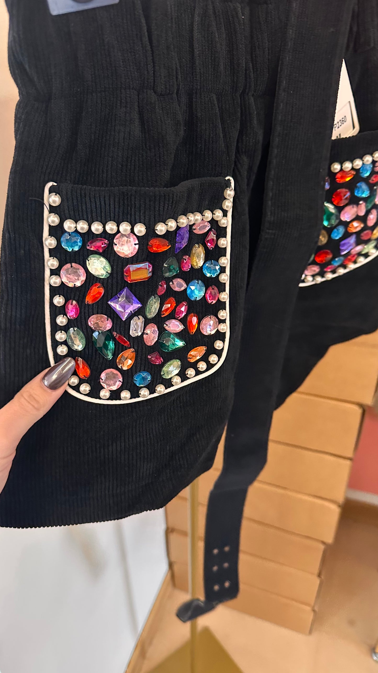 Pantaloncino velluto