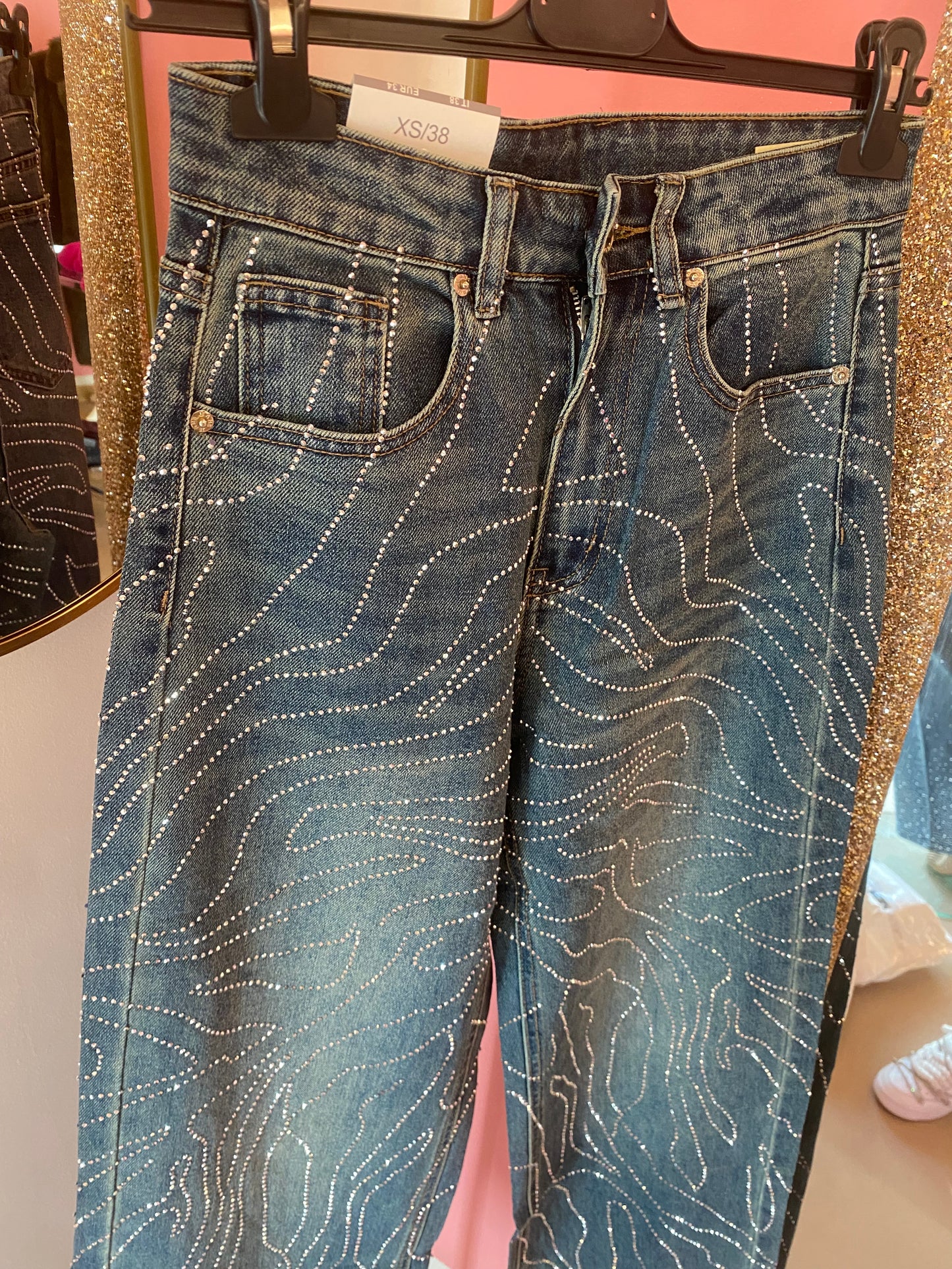 Jeans strass