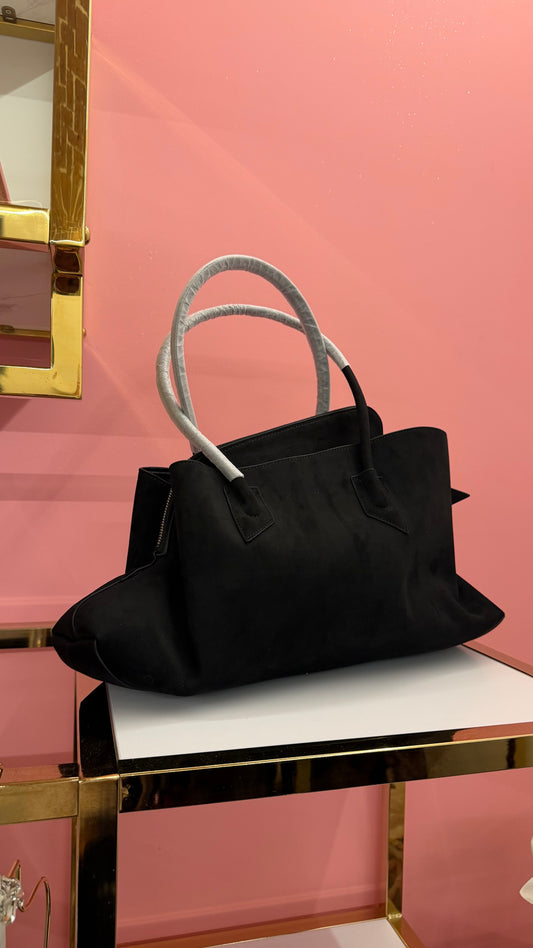 Bag Queen scamosciato nero