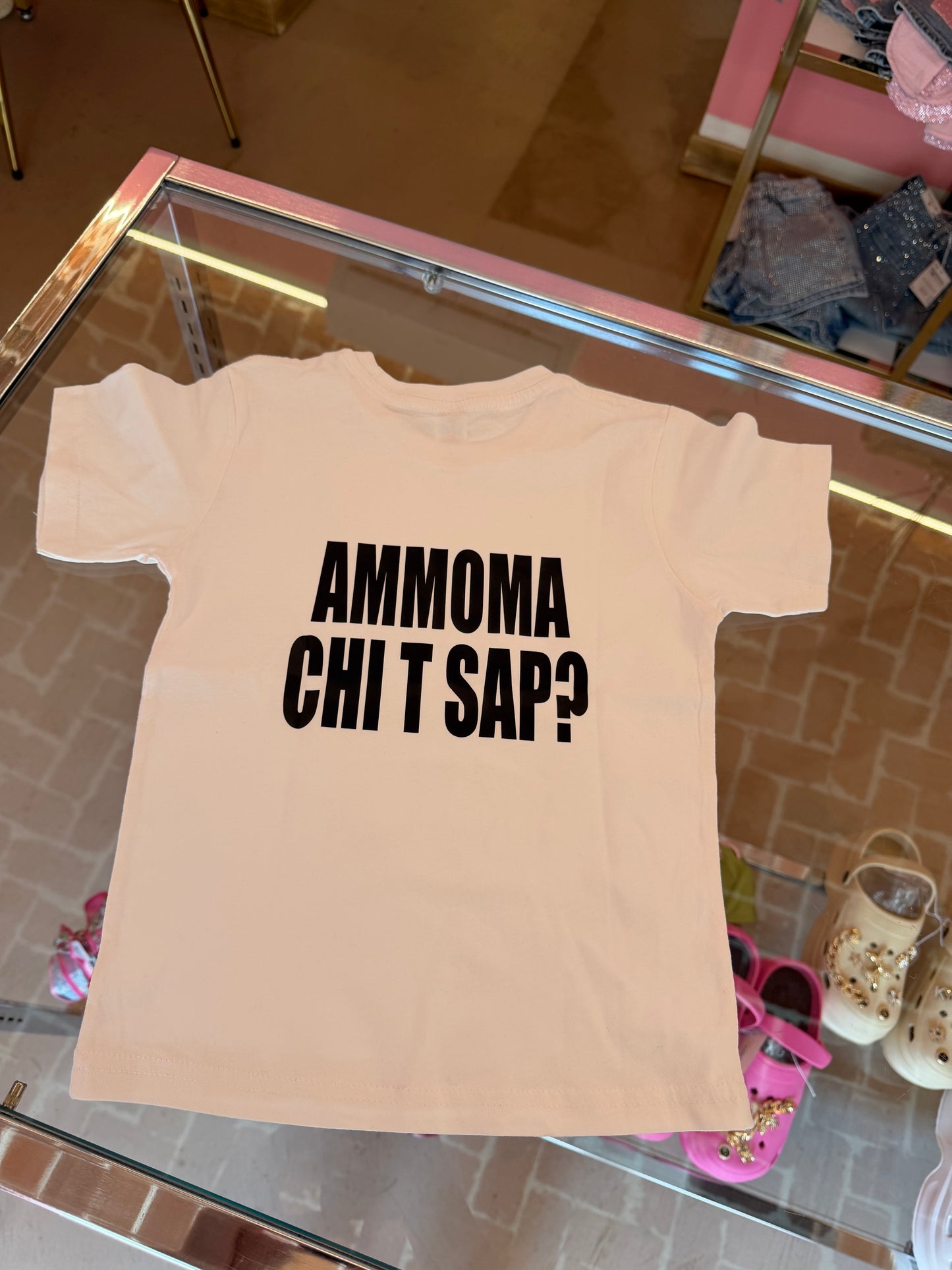 T-shirt bimba/o AMMO MA CHI T SAP?