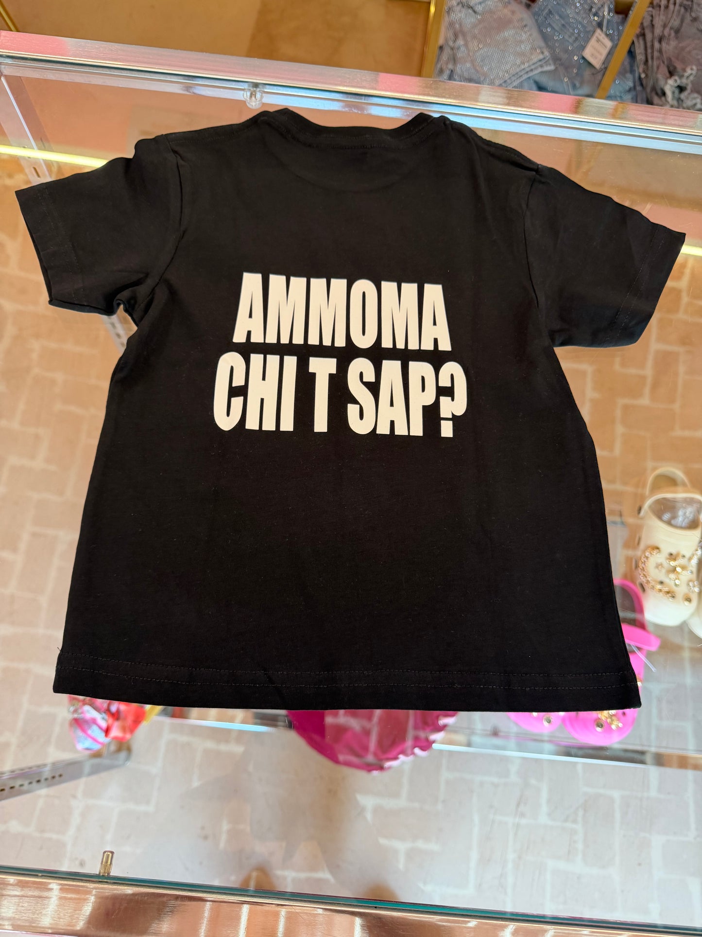 T-shirt bimba/o AMMO MA CHI T SAP?