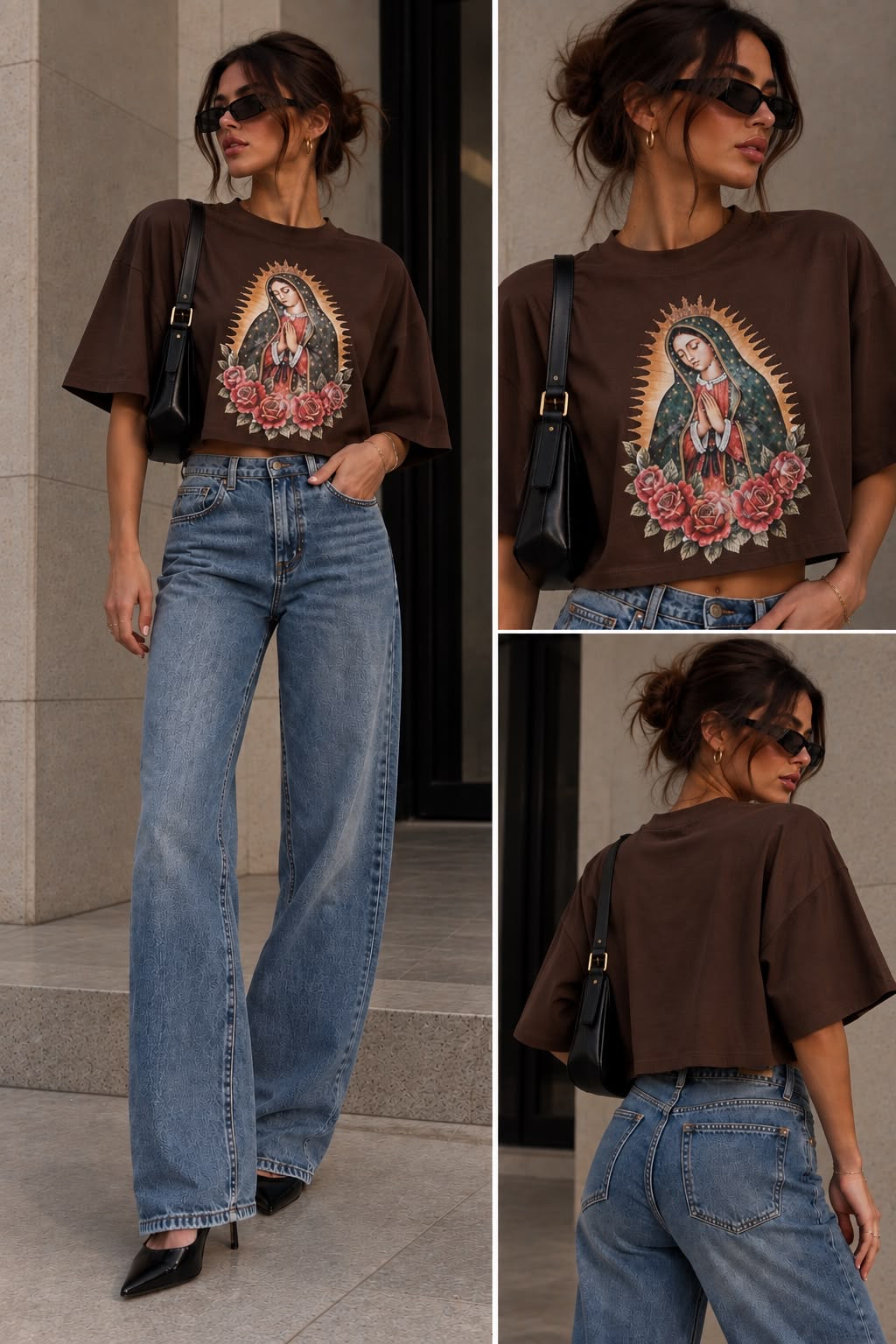 T-shirt just West SANTA