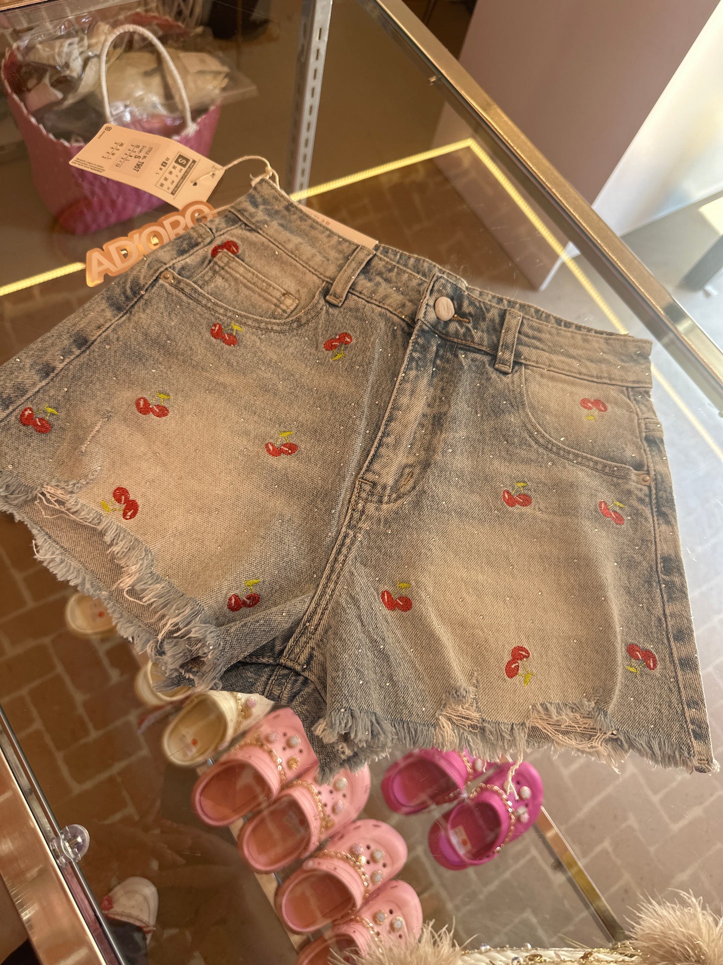 Pantaloncini ciliegia