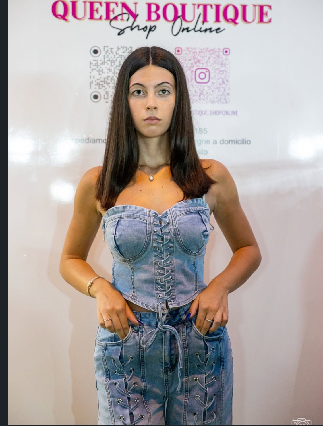 Jeans treccia