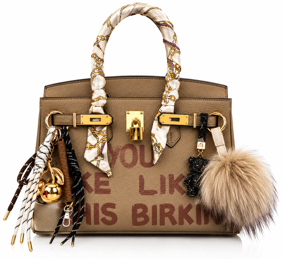 Birkin 30 Taupe – Edizione Custom