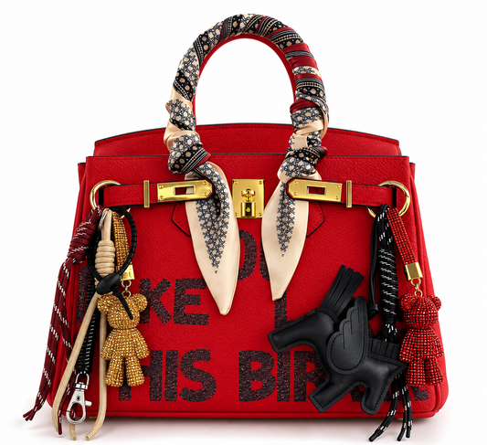 Bag Queen 30 Rosso Rubino – Edizione Custom