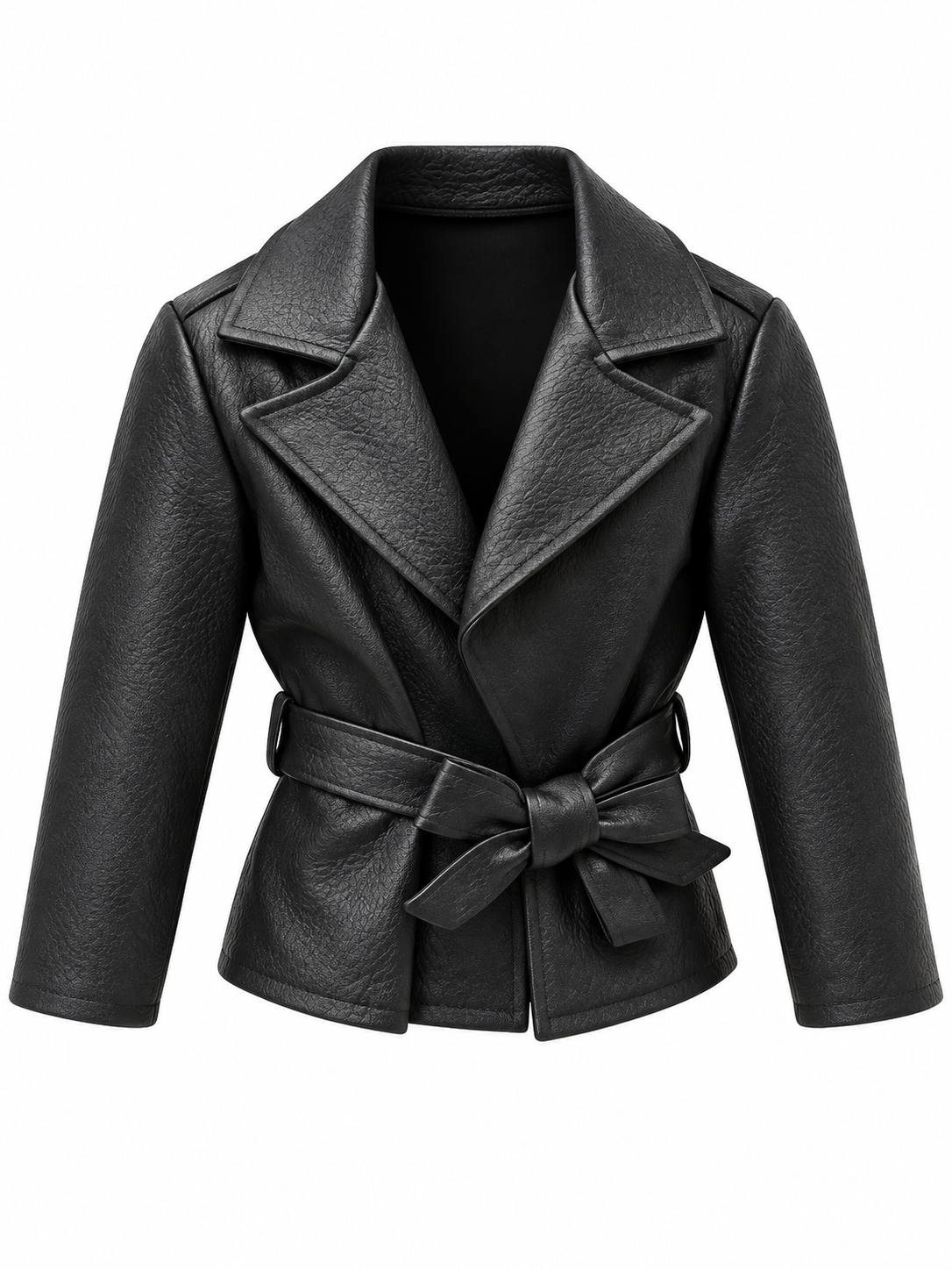 Giacca eco pelle bimba