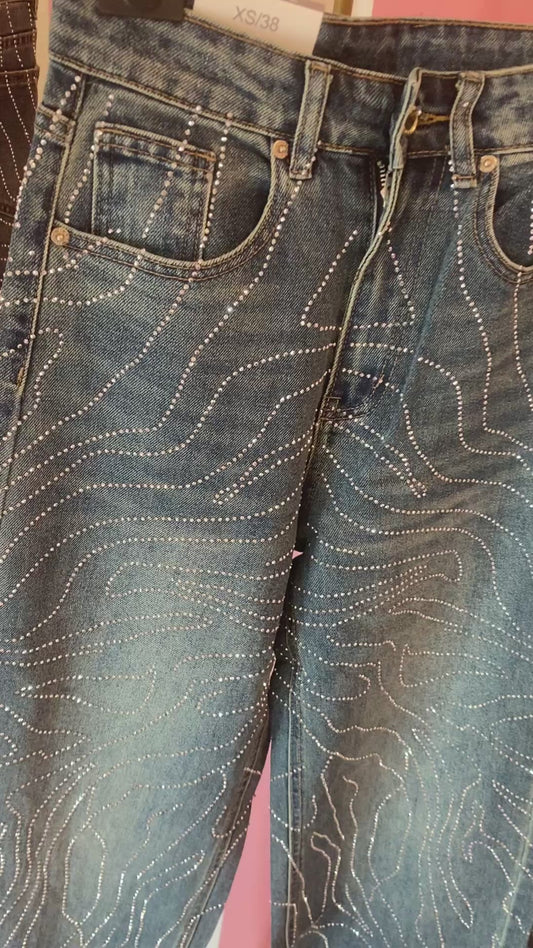 Jeans strass