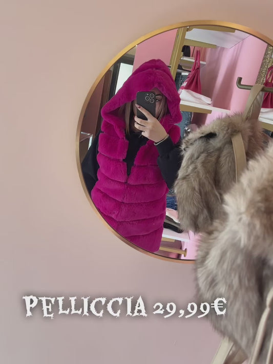 Pelliccia gilet