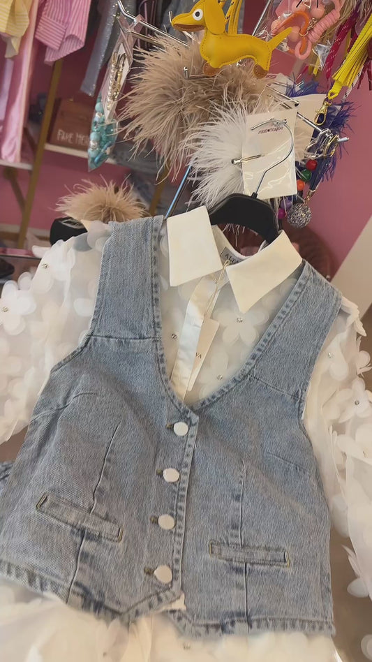 Gilet jeans