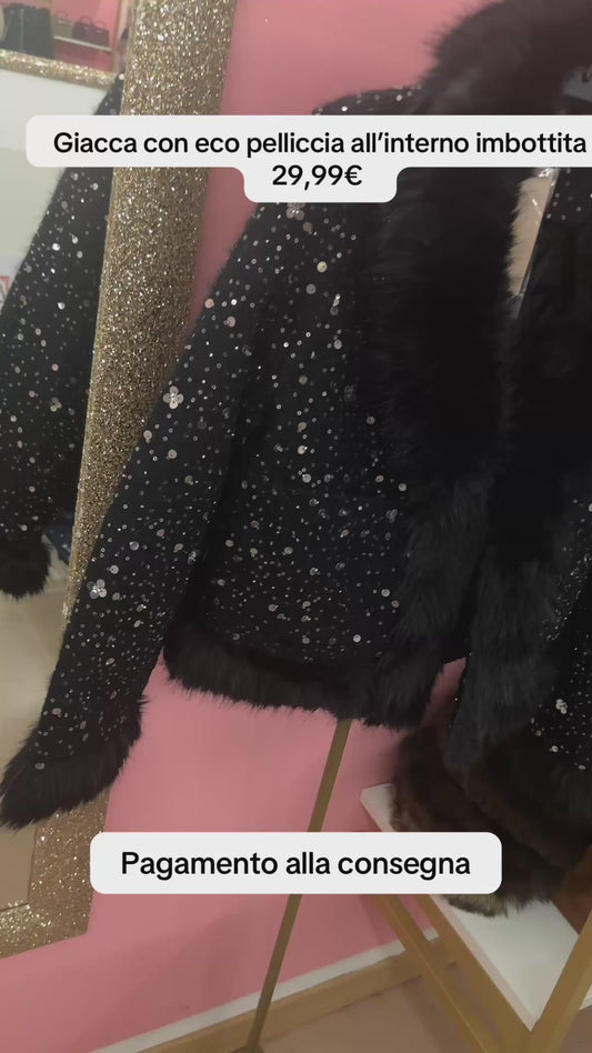 Giacca -eco pelliccia