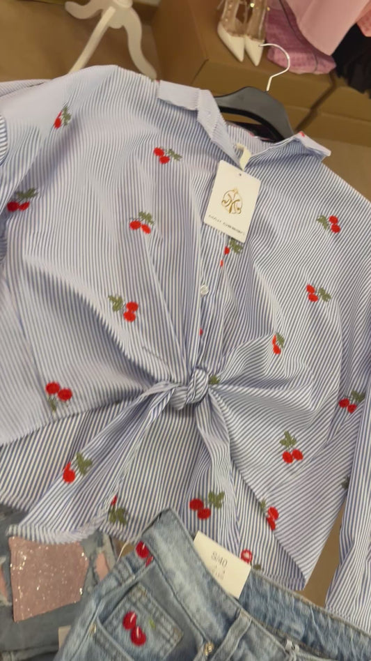 Camicia ciliegia 🍒